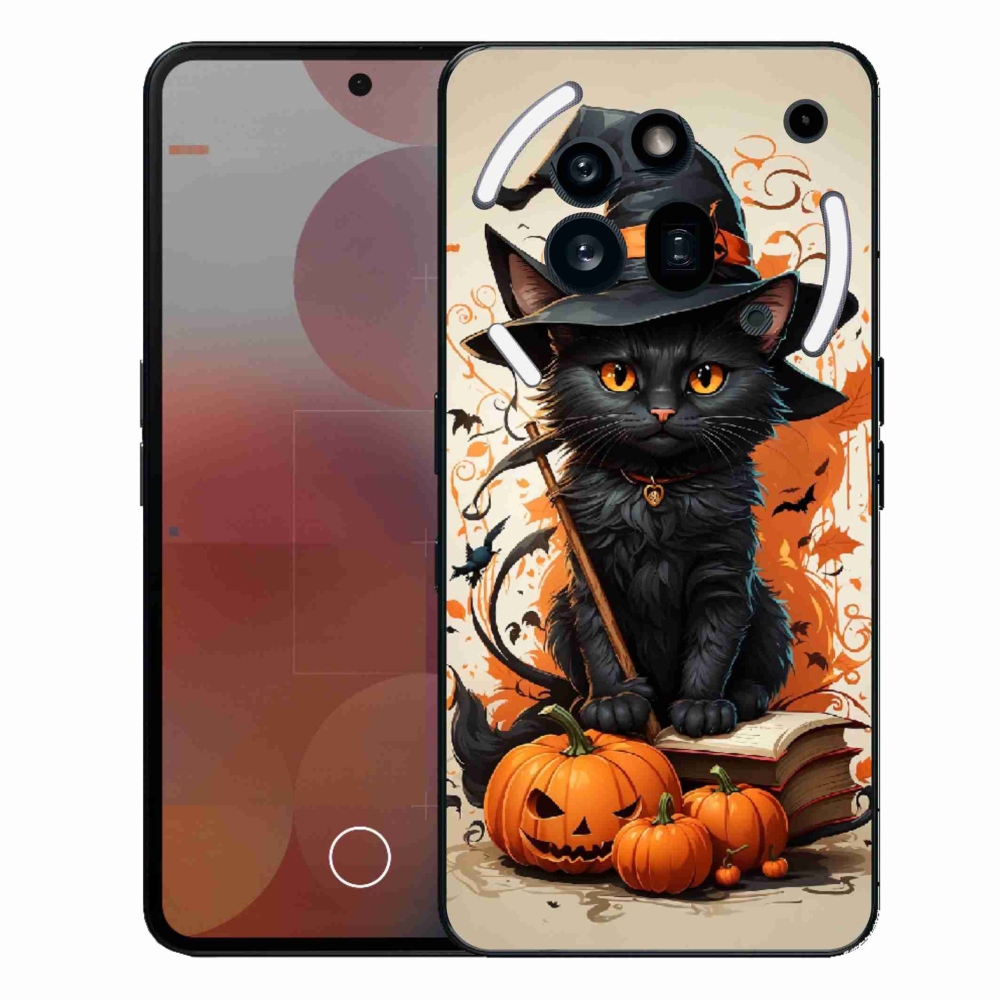 Gélový kryt mmCase na Nothing Phone (3a) Pro - kocúr čarodejník