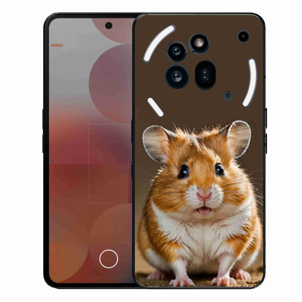 Gélový kryt mmCase na Nothing Phone (3a) Pro - škrečok