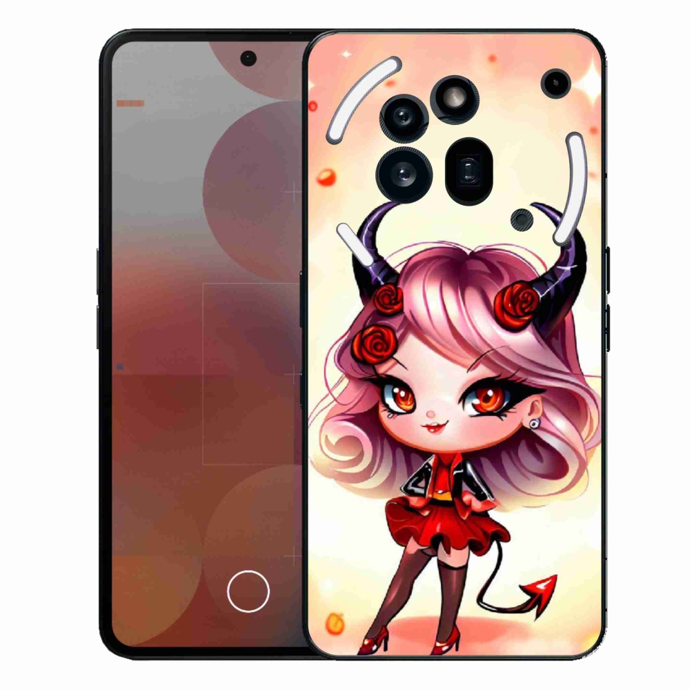 Gélový kryt mmCase na Nothing Phone (3a) Pro - kreslená čertica
