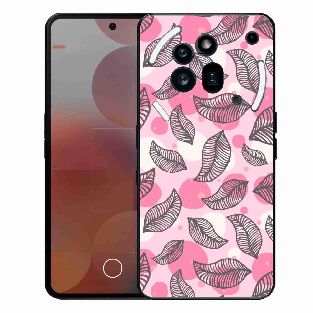 Gélový kryt mmCase na Nothing Phone (3a) Pre - kreslené padajúce listy