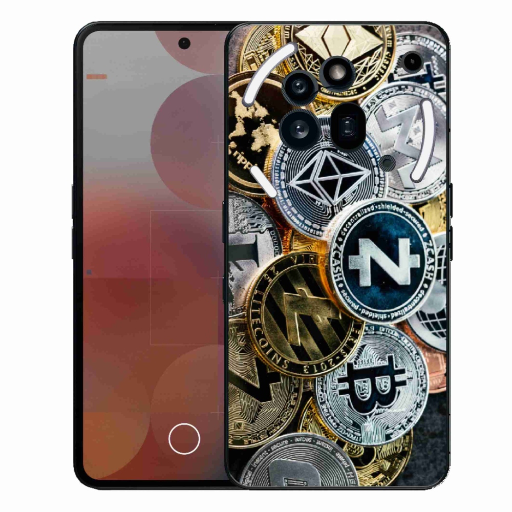Gélový kryt mmCase na Nothing Phone (3a) Pre - kryptomeny