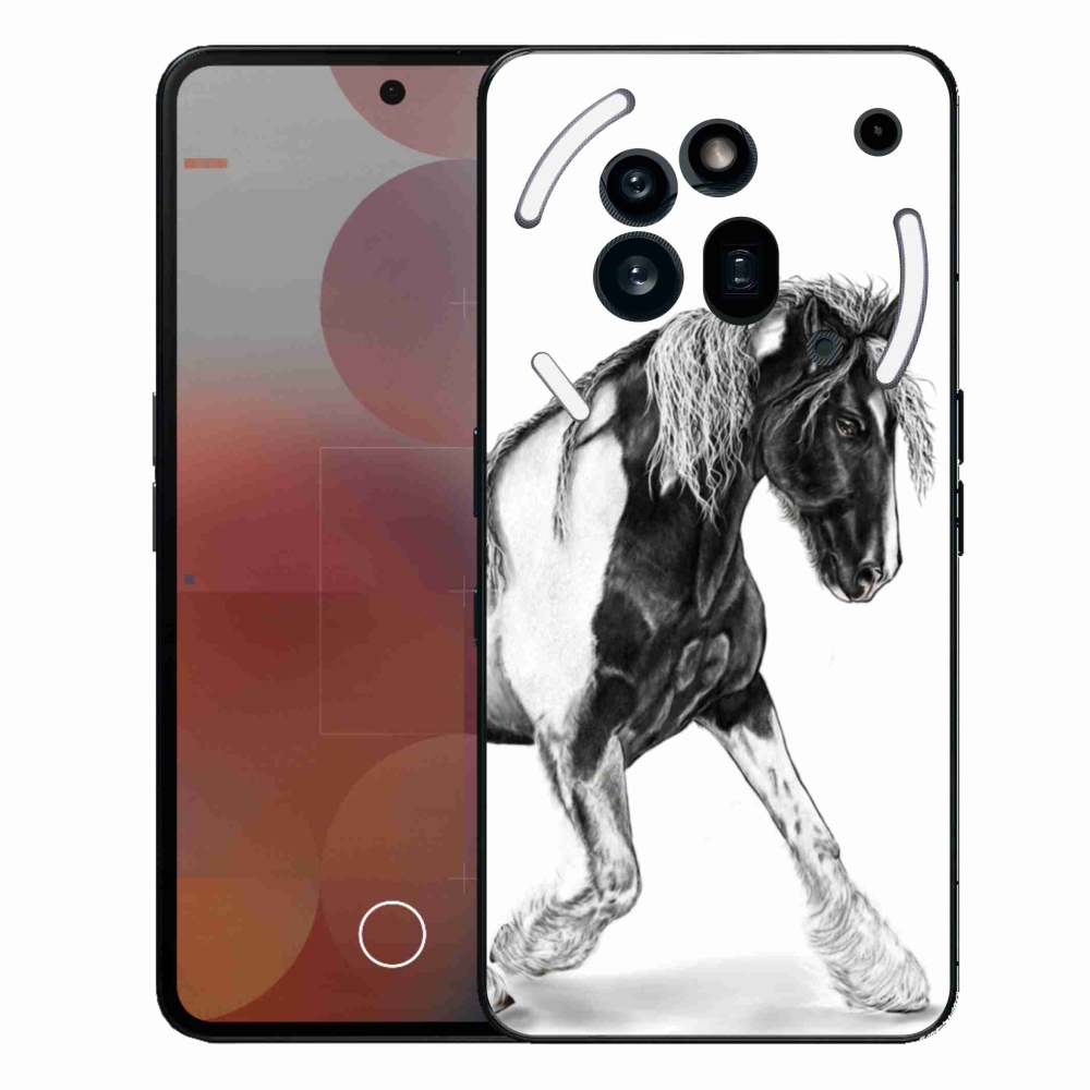 Gélový kryt mmCase na Nothing Phone (3a) Pro - kôň