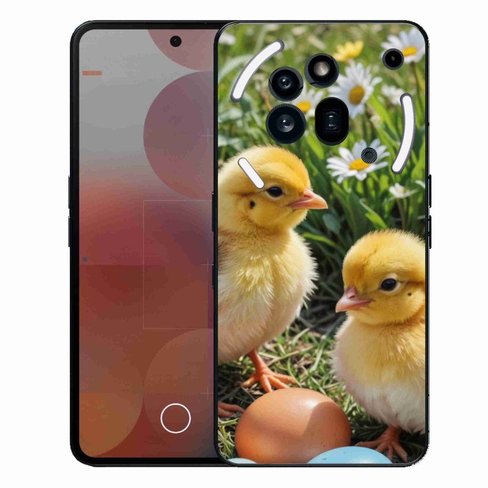 Gélový kryt mmCase na Nothing Phone (3a) Pro - kuriatka