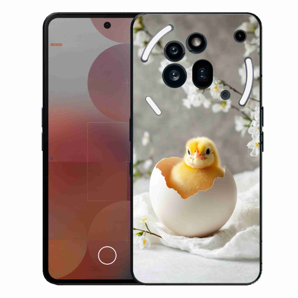 Gélový kryt mmCase na Nothing Phone (3a) Pro - kuriatko