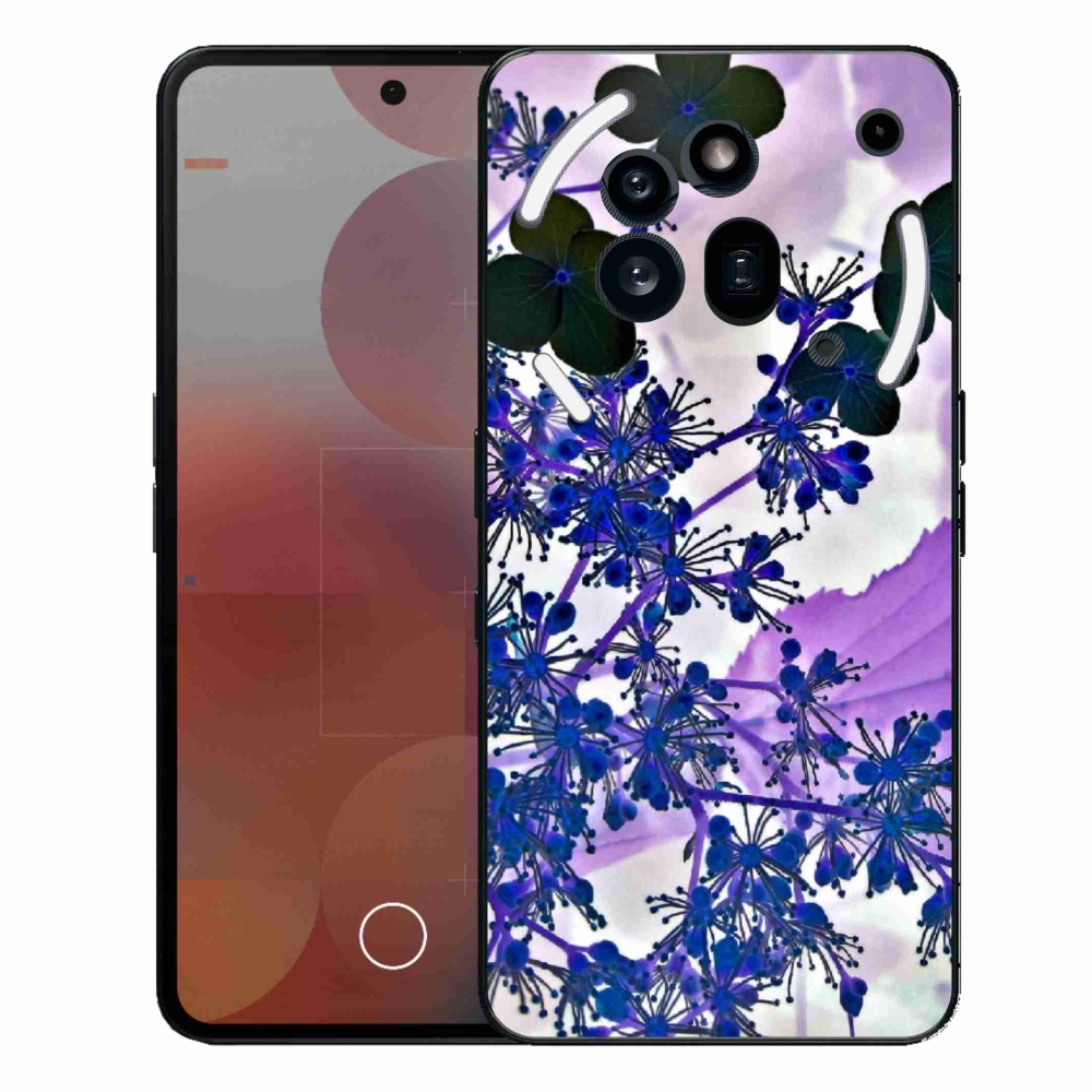 Gélový kryt mmCase na Nothing Phone (3a) Pro - kvet hortenzie