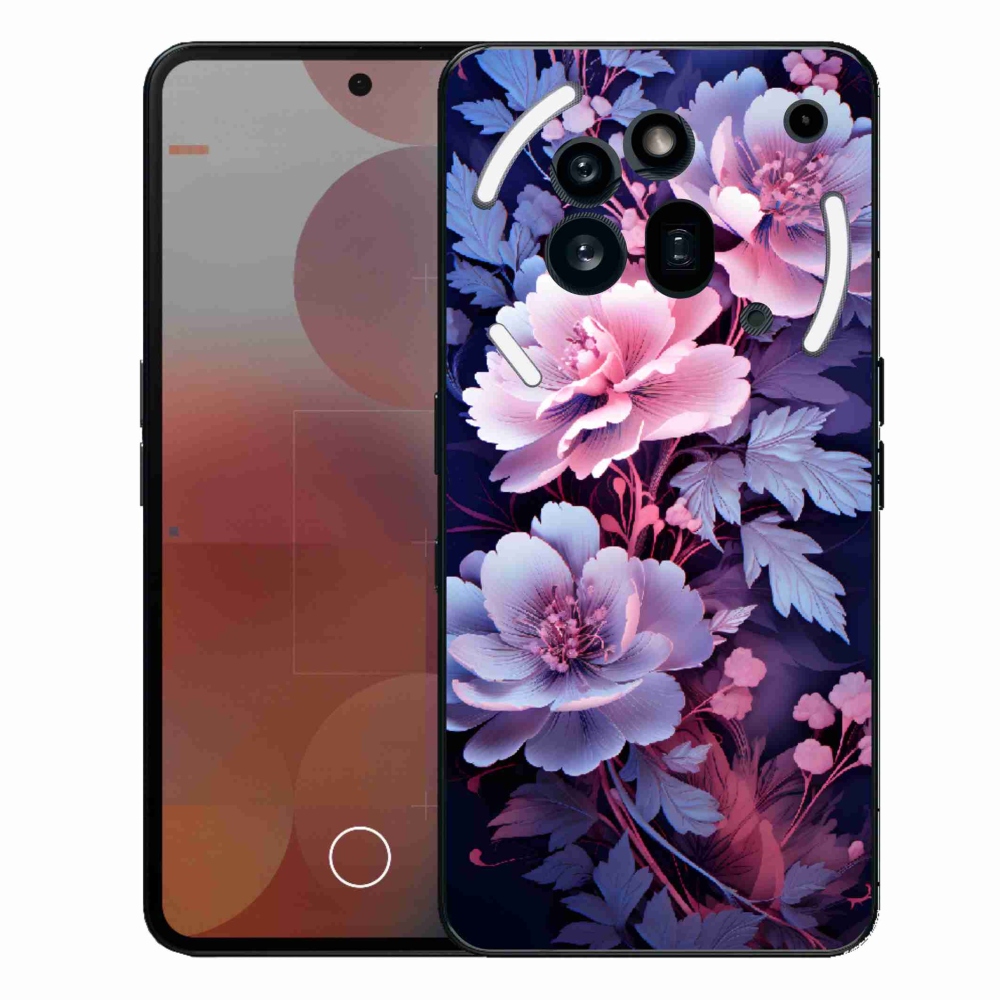 Gélový kryt mmCase na Nothing Phone (3a) Pro - kvety 11
