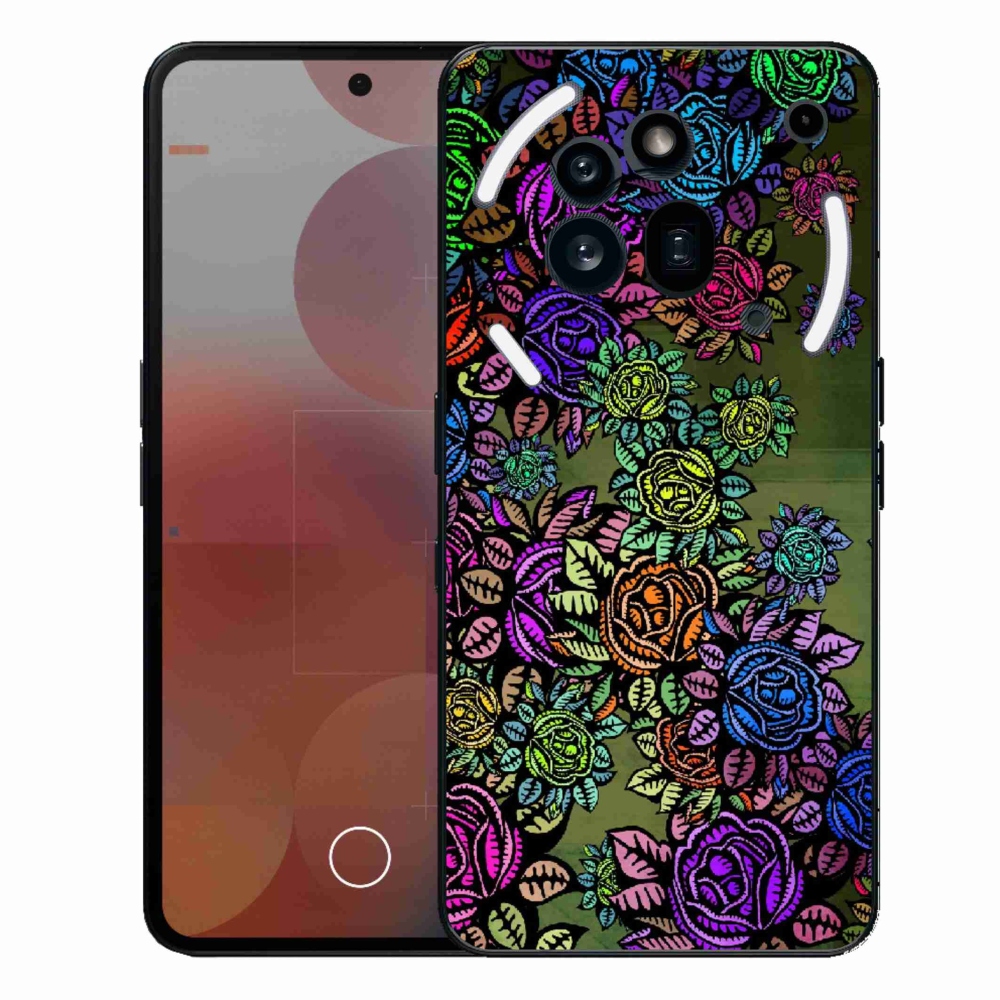 Gélový kryt mmCase na Nothing Phone (3a) Pro - kvety 6