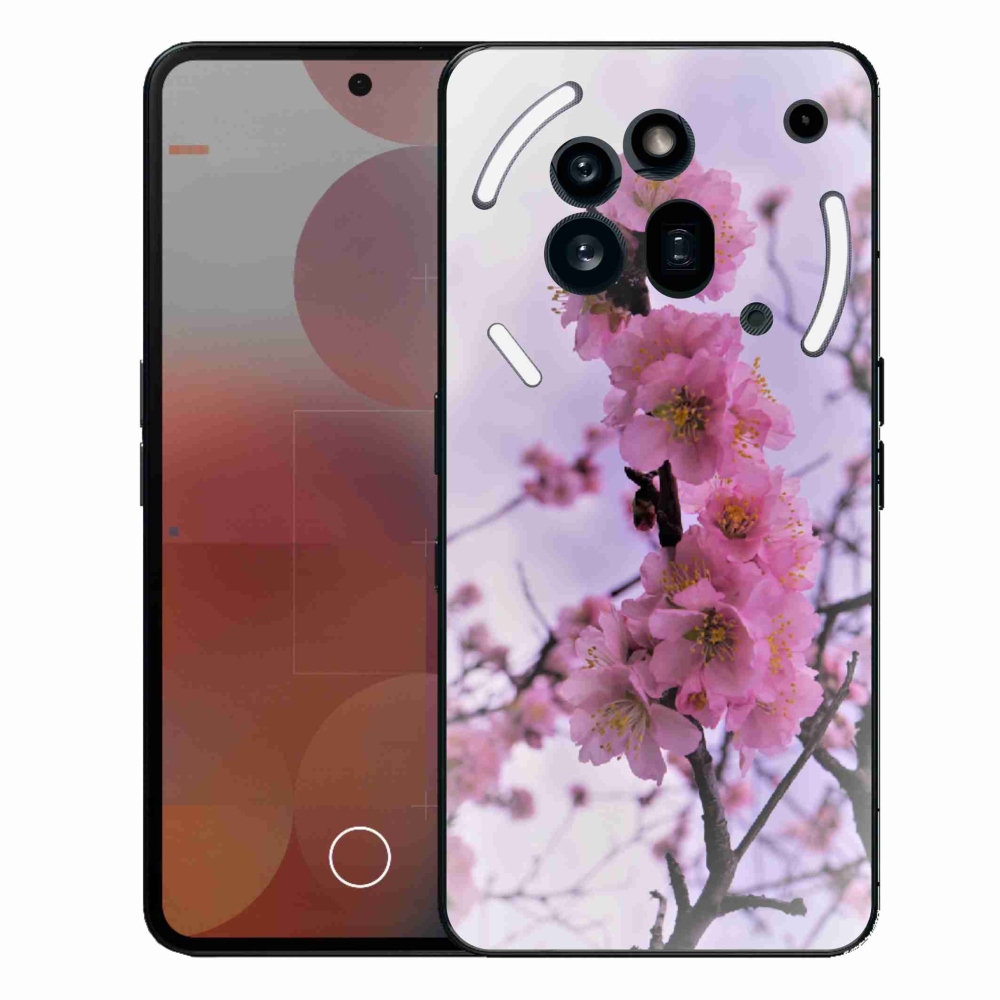 Gélový kryt mmCase na Nothing Phone (3a) Pro - kvety 7