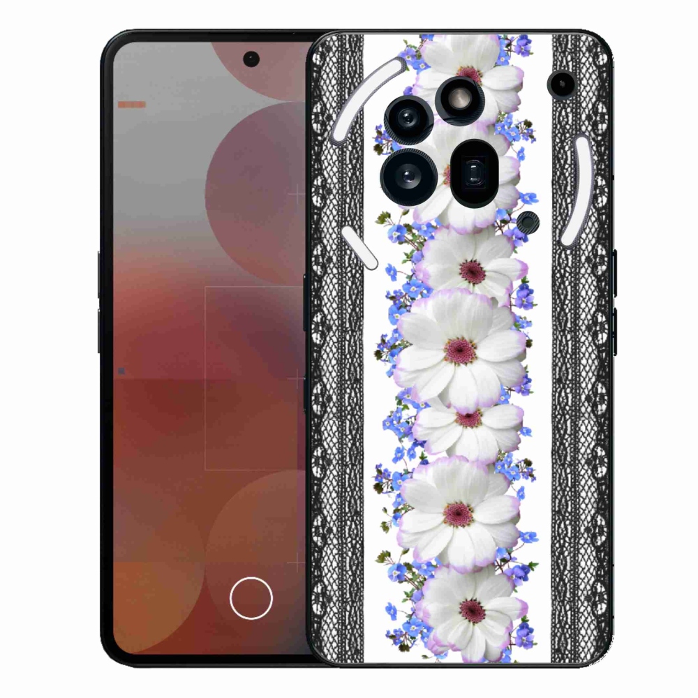 Gélový kryt mmCase na Nothing Phone (3a) Pro - kvety 8