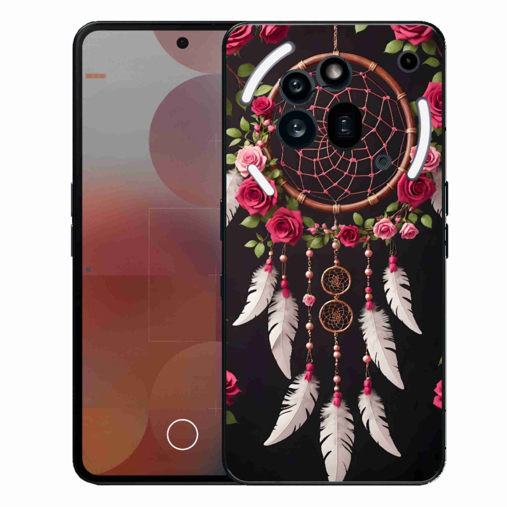 Gélový kryt mmCase na Nothing Phone (3a) Pro - lapač snov s ružami