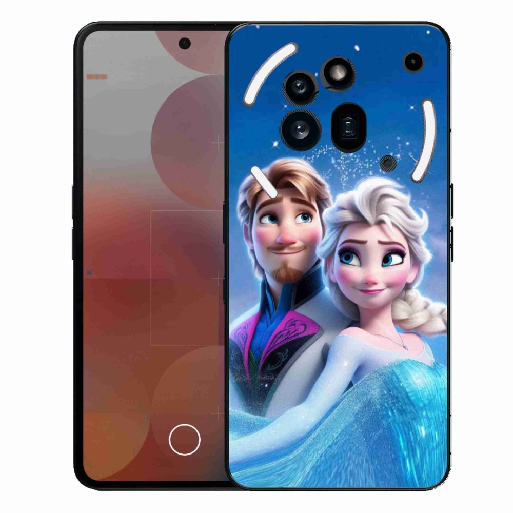 Gélový kryt mmCase na Nothing Phone (3a) Pre - ľadové kráľovstvo 1