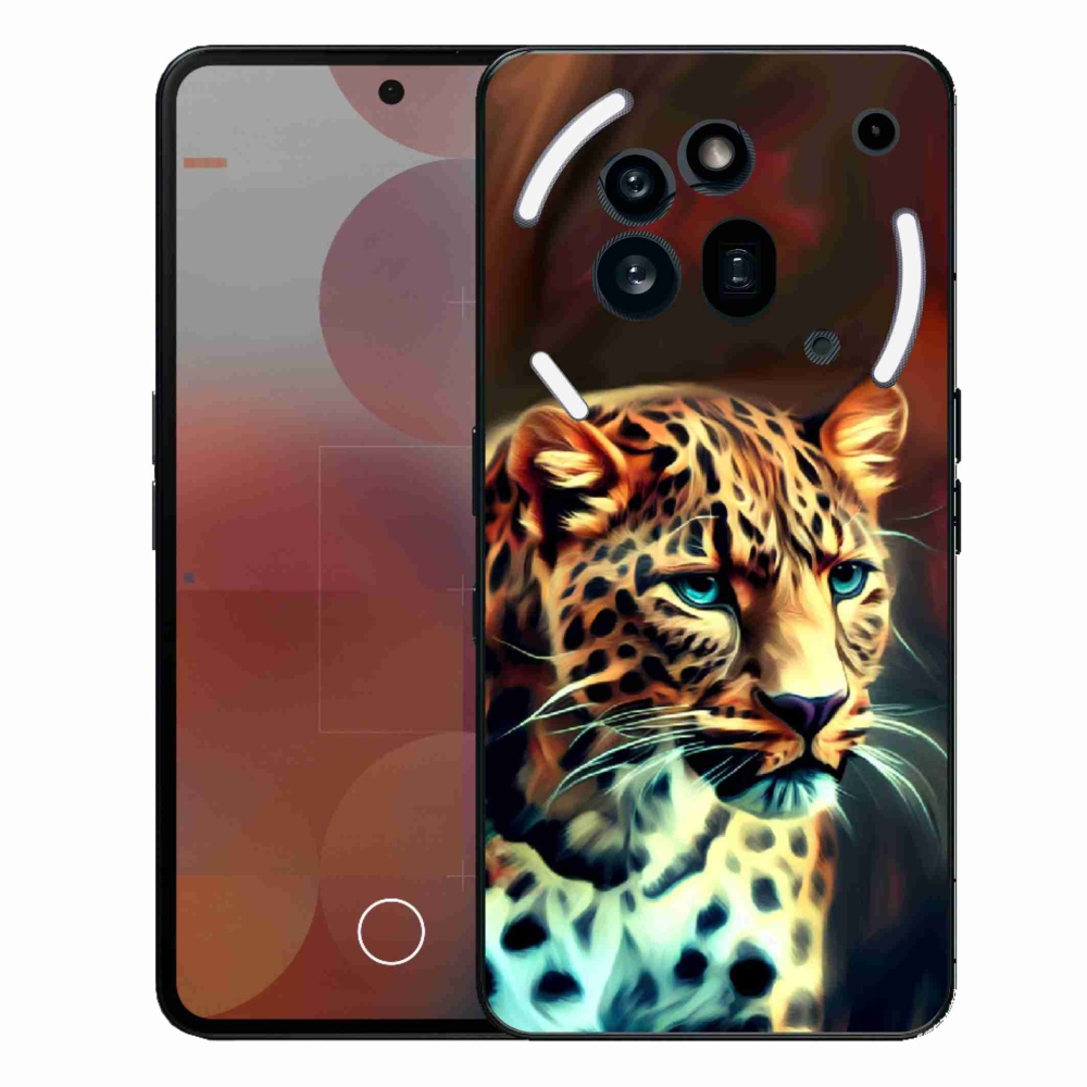 Gélový kryt mmCase na Nothing Phone (3a) Pro - leopard