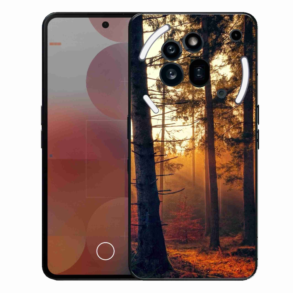Gélový kryt mmCase na Nothing Phone (3a) Pro - les