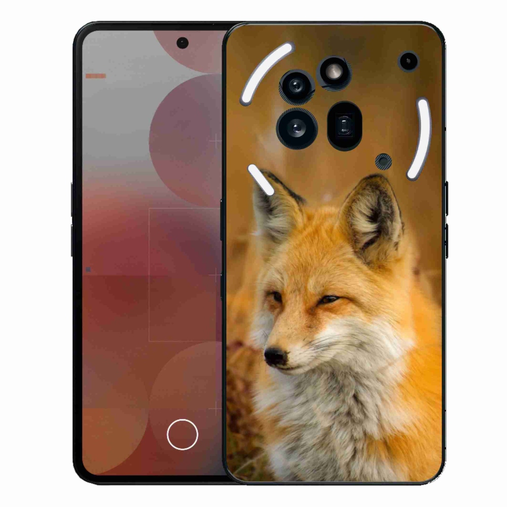 Gélový kryt mmCase na Nothing Phone (3a) Pre - líška