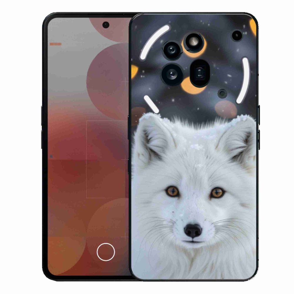 Gélový kryt mmCase na Nothing Phone (3a) Pre - líška polárna