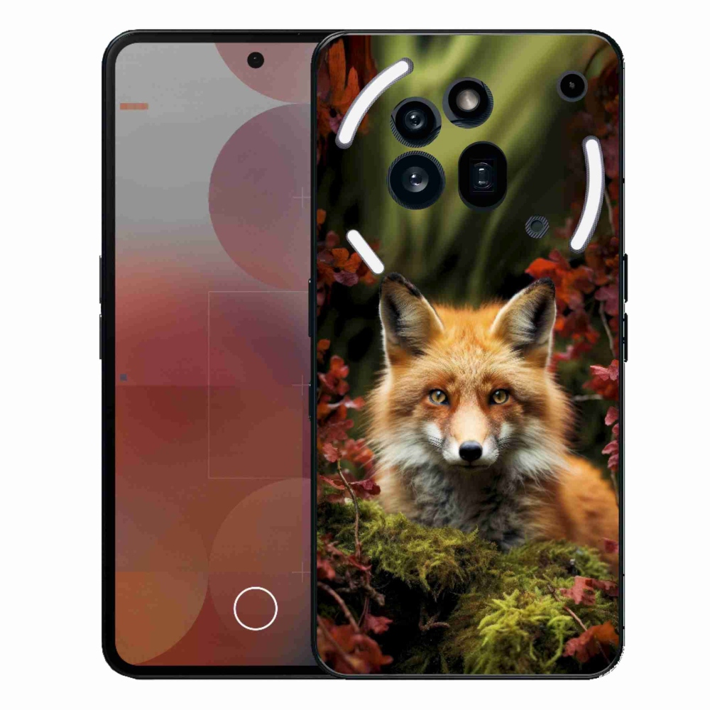 Gélový kryt mmCase na Nothing Phone (3a) Pre - líška v lese
