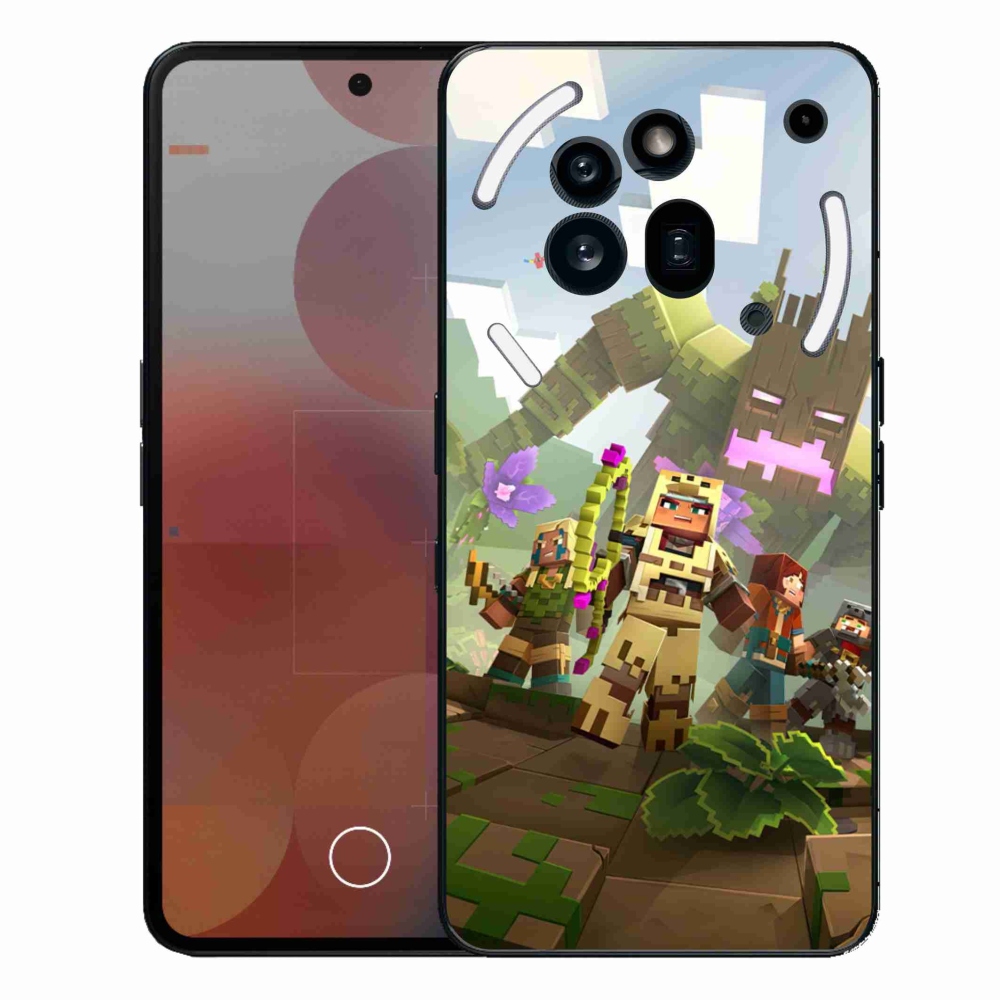 Gélový kryt mmCase na Nothing Phone (3a) Pro - minecraft 1