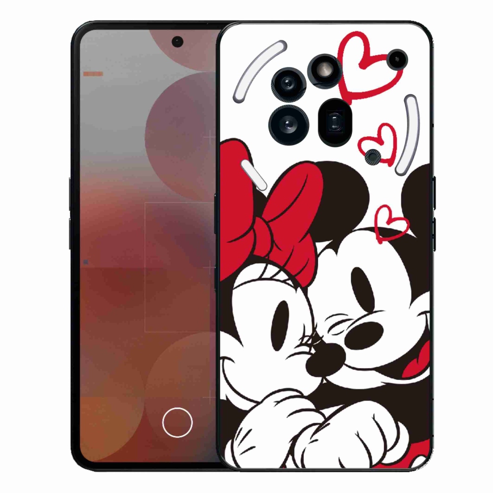 Gélový kryt mmCase na Nothing Phone (3a) Pro - minnie a mickey