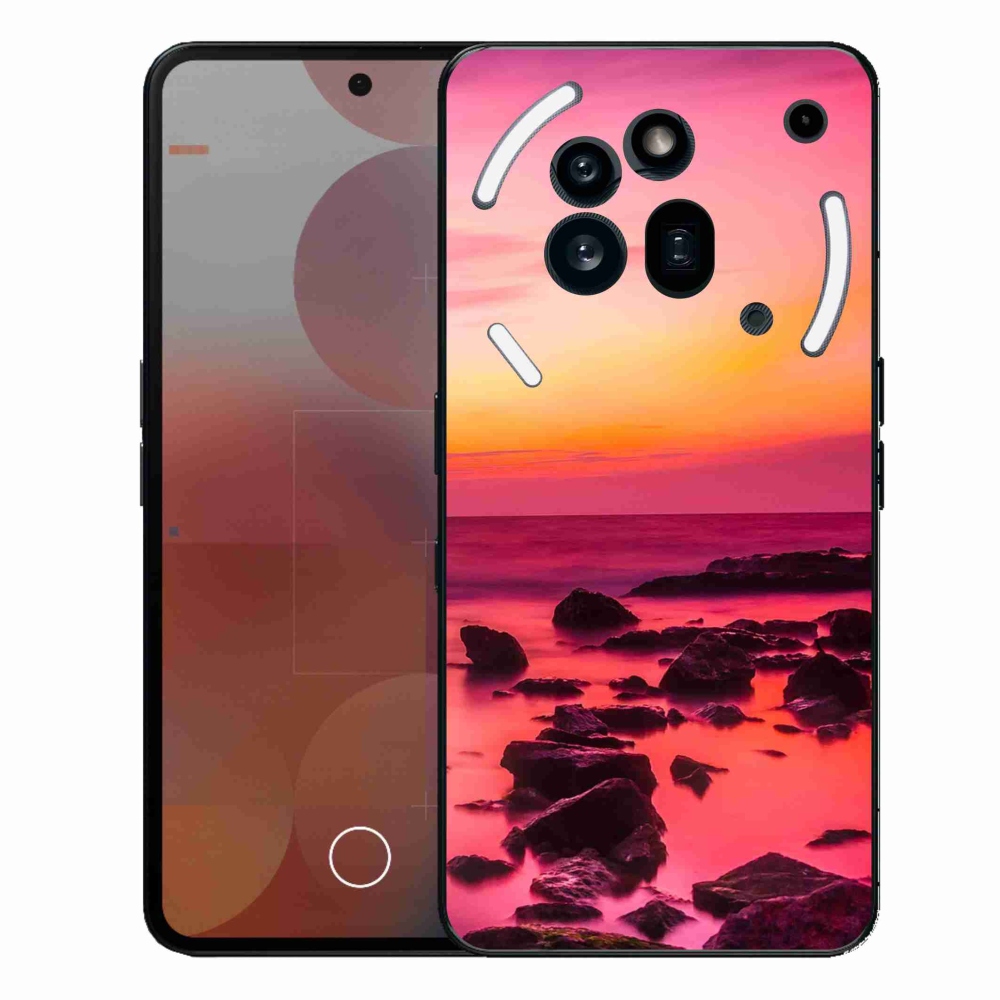 Gélový kryt mmCase na Nothing Phone (3a) Pre - more a žiara