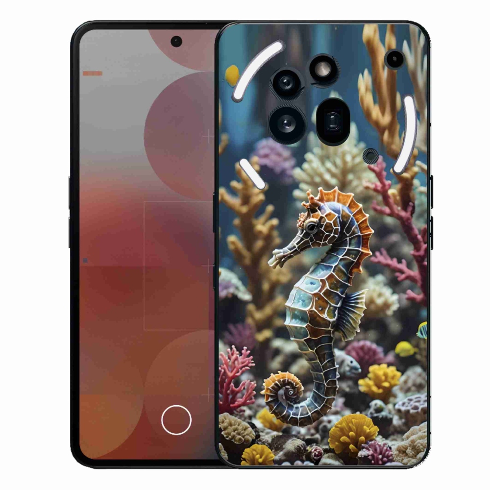 Gélový kryt mmCase na Nothing Phone (3a) Pro - morský koník 2