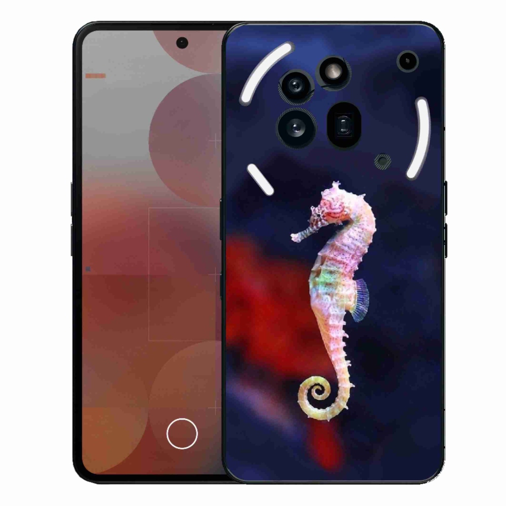 Gélový kryt mmCase na Nothing Phone (3a) Pro - morský koník