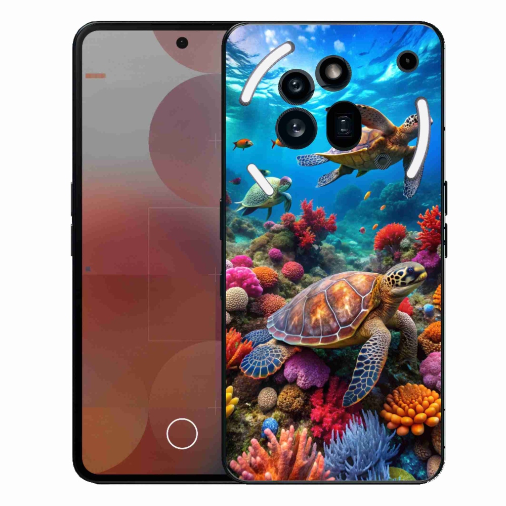 Gélový kryt mmCase na Nothing Phone (3a) Pro - morský svet 2