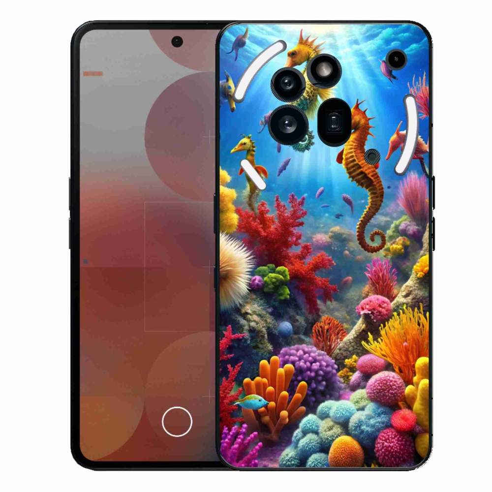 Gélový kryt mmCase na Nothing Phone (3a) Pro - morský svet 3