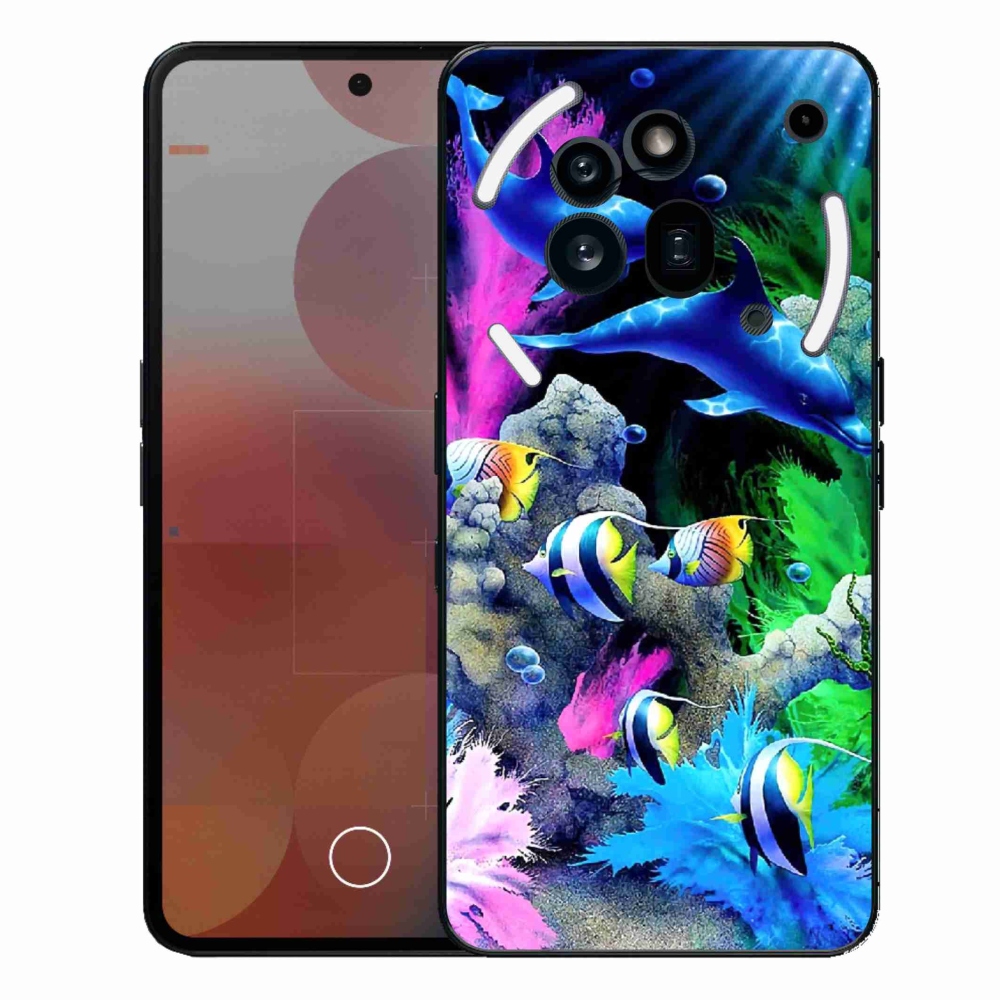 Gélový kryt mmCase na Nothing Phone (3a) Pro - morský svet