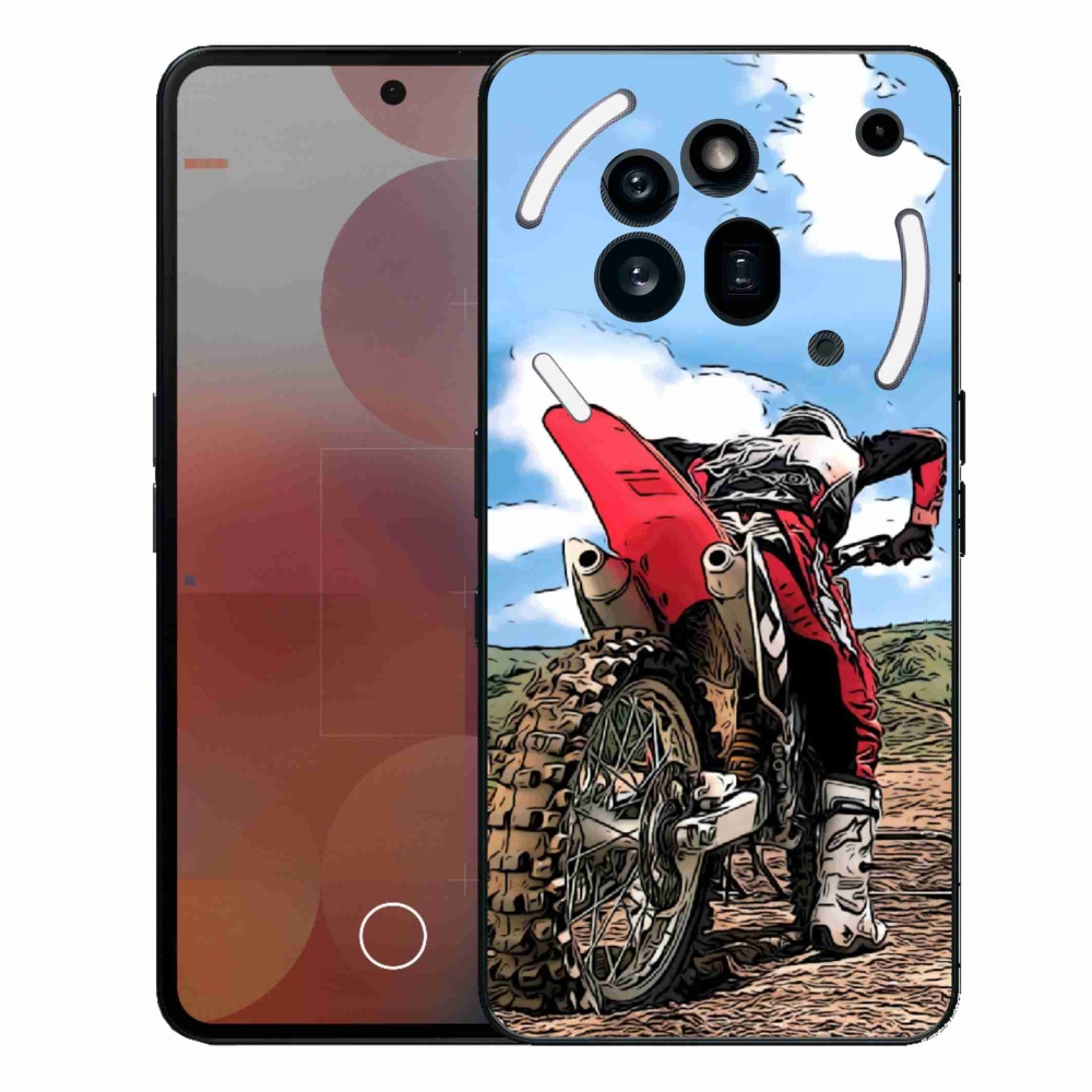 Gélový kryt mmCase na Nothing Phone (3a) Pro - moto