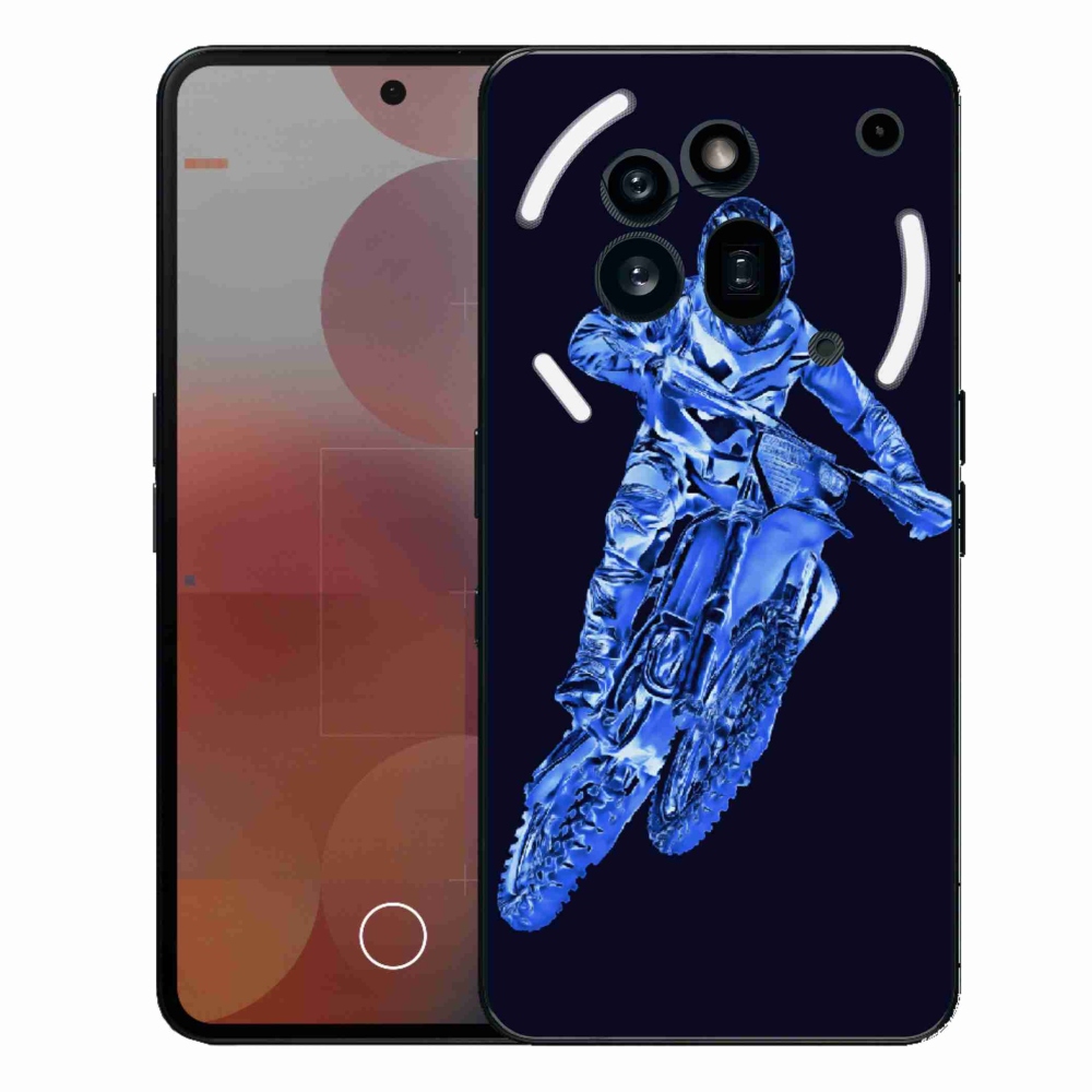 Gélový kryt mmCase na Nothing Phone (3a) Pro - motocross 1