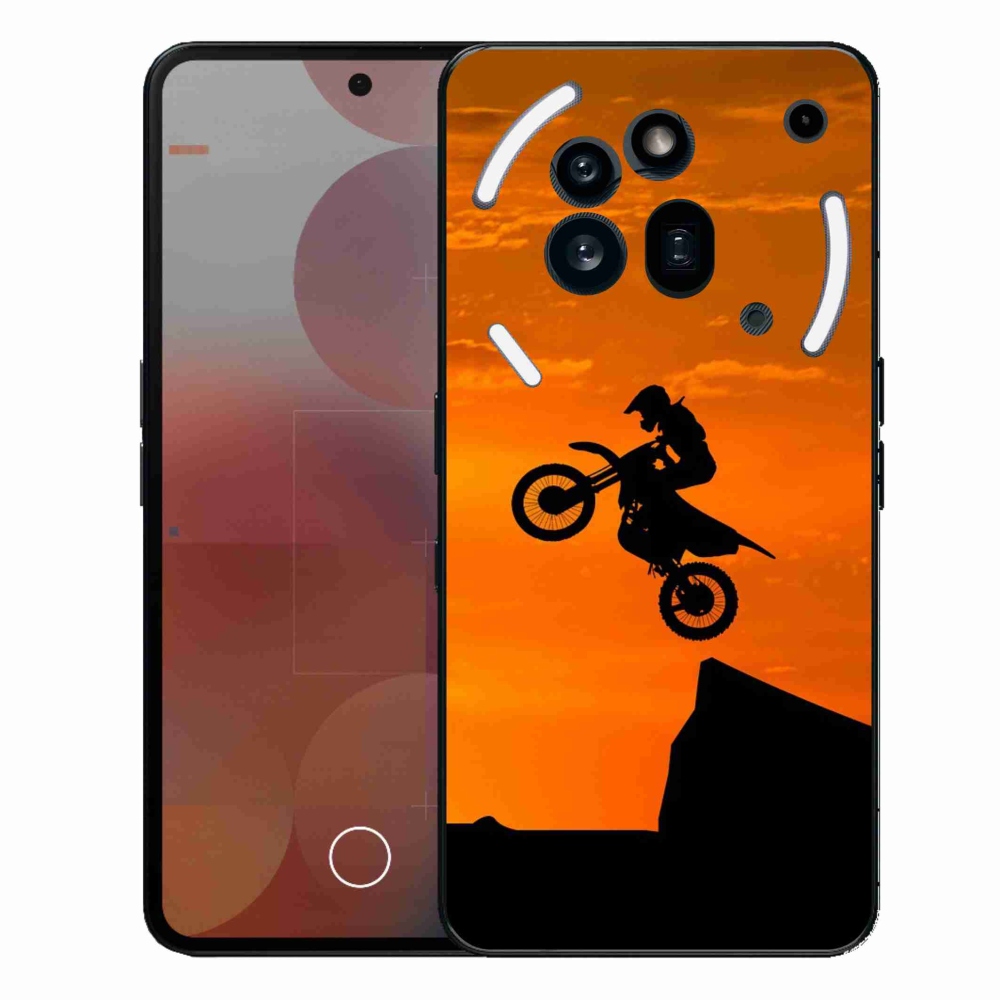 Gélový kryt mmCase na Nothing Phone (3a) Pro - motocross