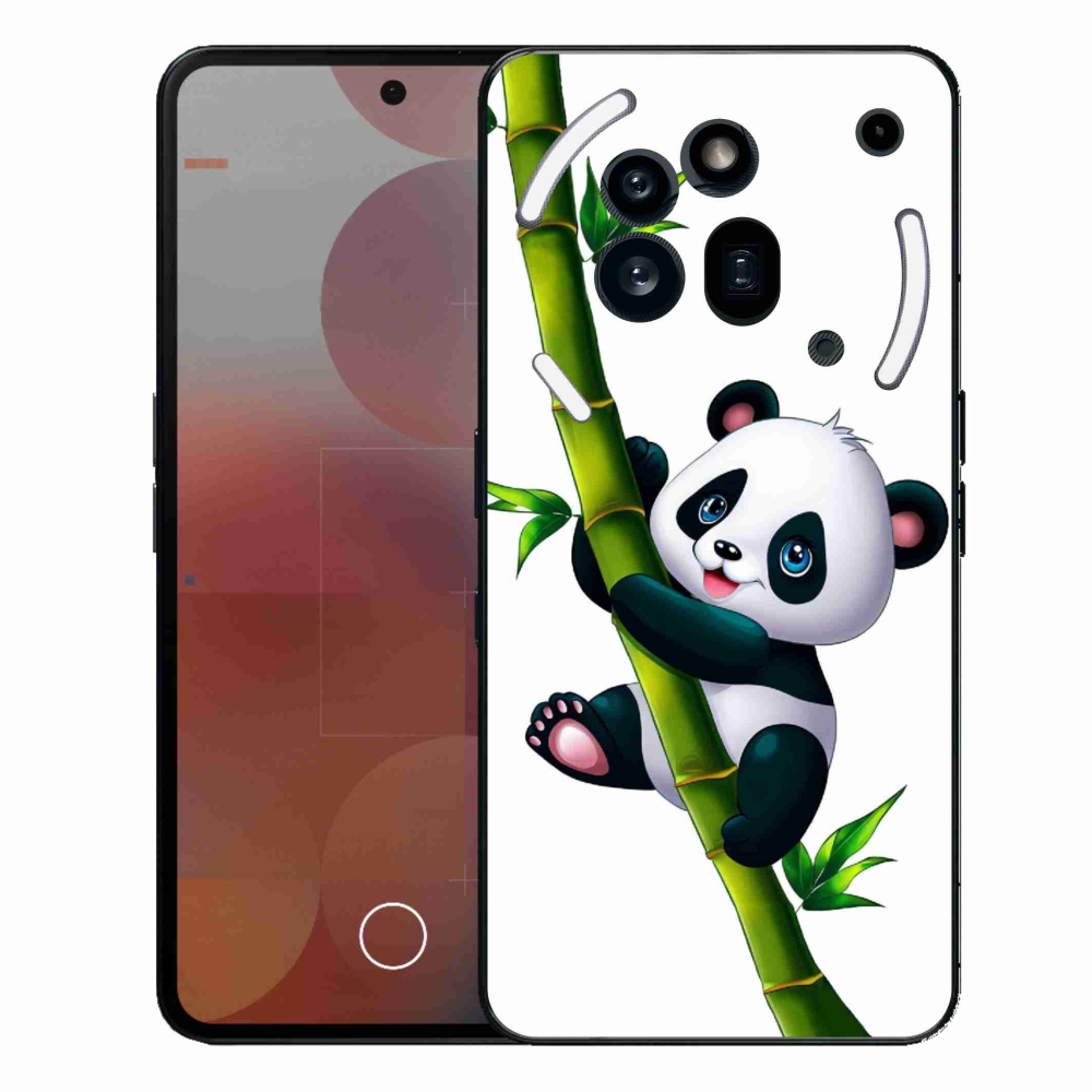 Gélový kryt mmCase na Nothing Phone (3a) Pro - panda na bambuse
