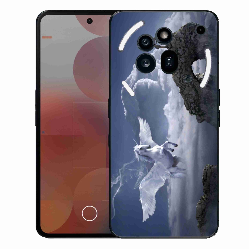Gélový kryt mmCase na Nothing Phone (3a) Pro - pegas