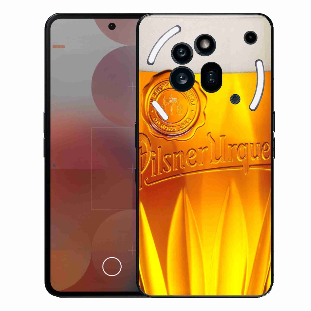 Gélový kryt mmCase na Nothing Phone (3a) Pro - pivo
