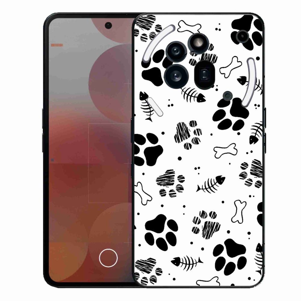 Gélový kryt mmCase na Nothing Phone (3a) Pre - psie labky 1