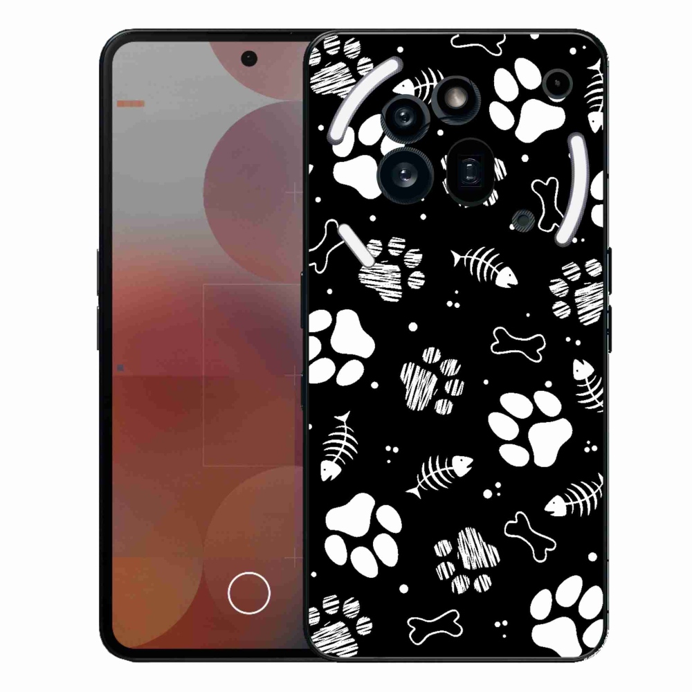 Gélový kryt mmCase na Nothing Phone (3a) Pre - psie labky