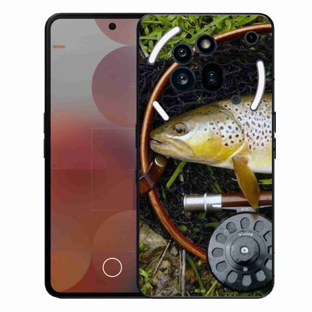 Gélový kryt mmCase na Nothing Phone (3a) Pro - pstruh 2