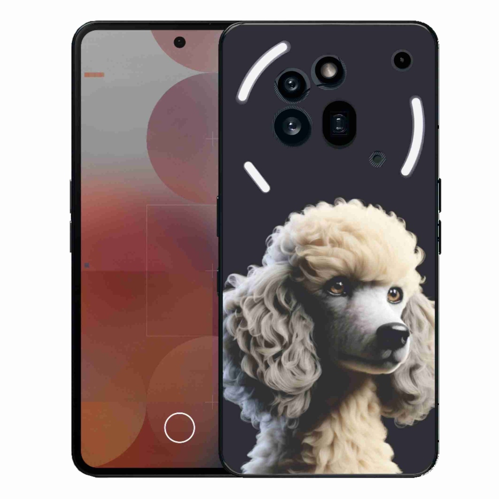 Gélový kryt mmCase na Nothing Phone (3a) Pre - pudel