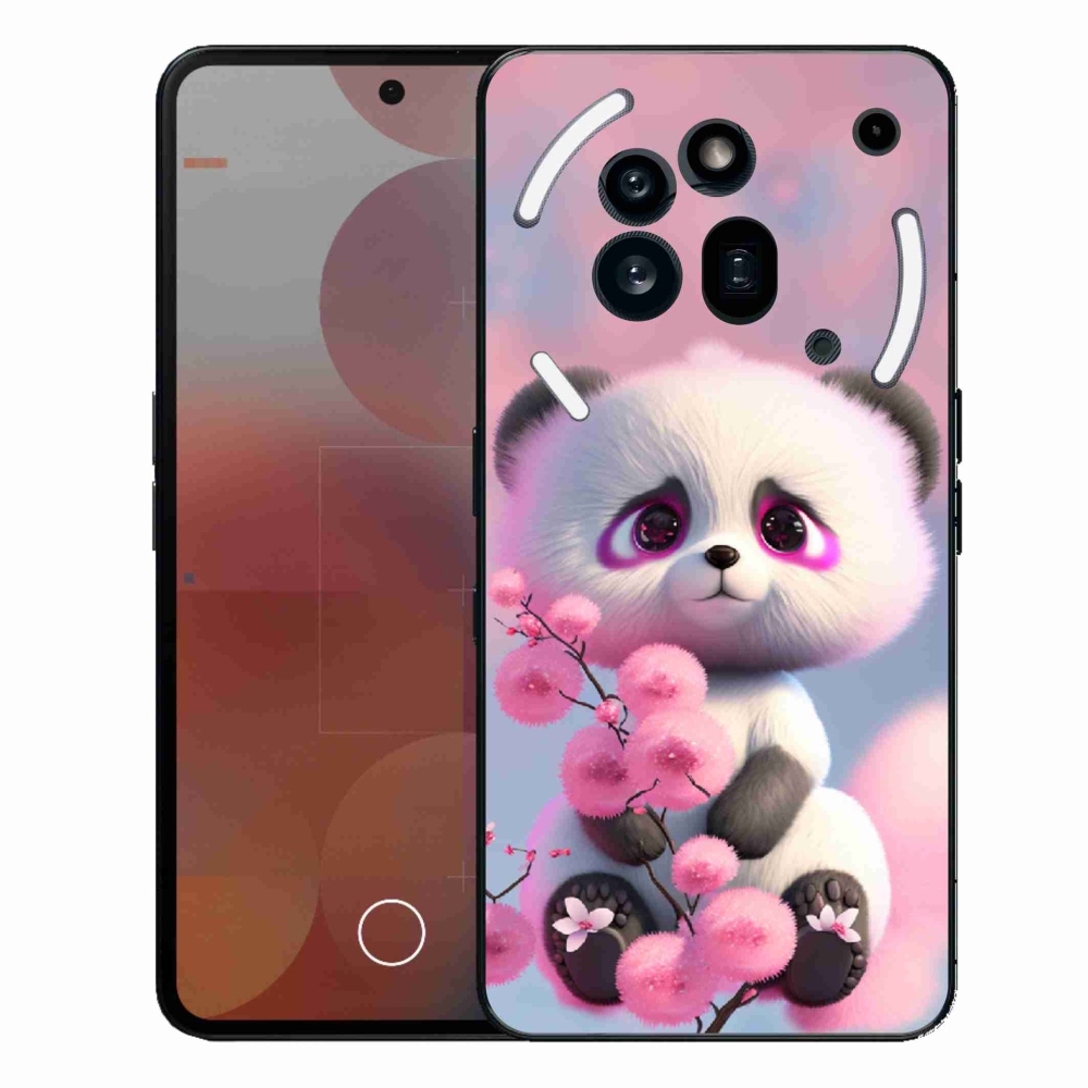 Gélový kryt mmCase na Nothing Phone (3a) Pro - roztomilá panda 1