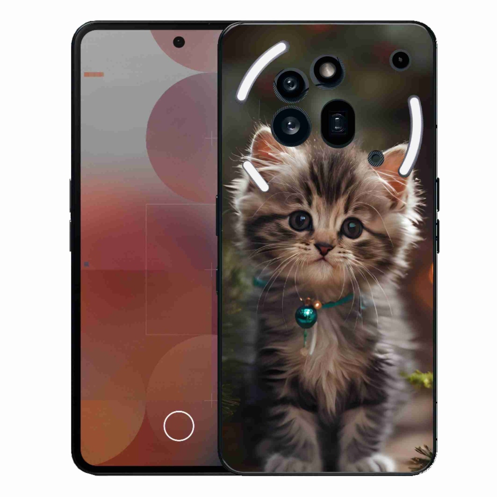 Gélový kryt mmCase na Nothing Phone (3a) Pre - roztomilé mačiatko 11
