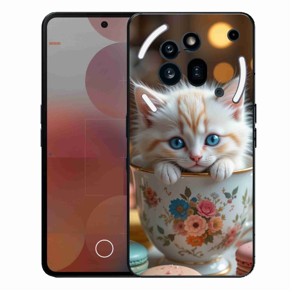 Gélový kryt mmCase na Nothing Phone (3a) Pre - roztomilé mačiatko 6