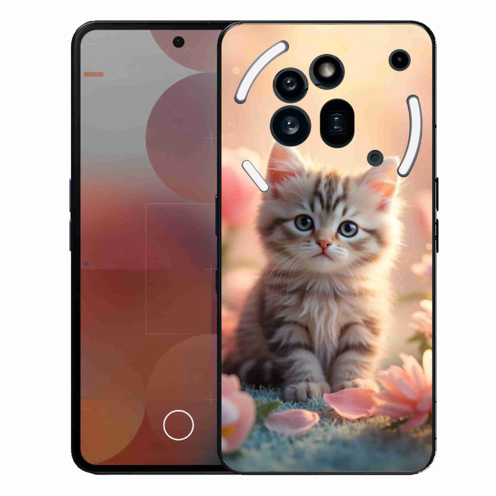Gélový kryt mmCase na Nothing Phone (3a) Pre - roztomilé mačiatko 8