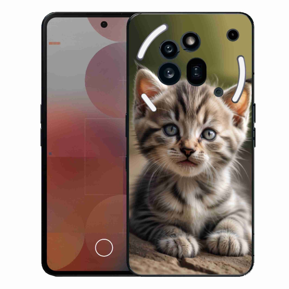 Gélový kryt mmCase na Nothing Phone (3a) Pre - roztomilé mačiatko 9