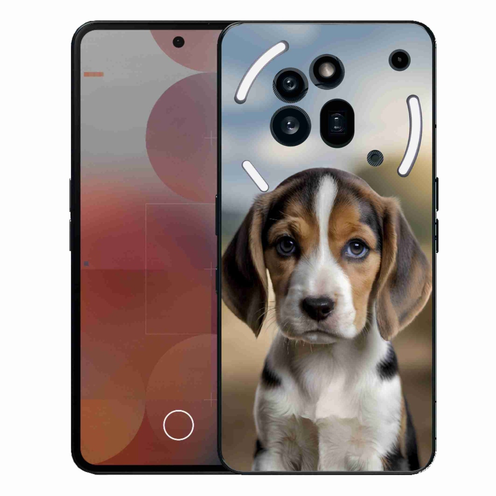 Gélový kryt mmCase na Nothing Phone (3a) Pro - roztomilý bígl