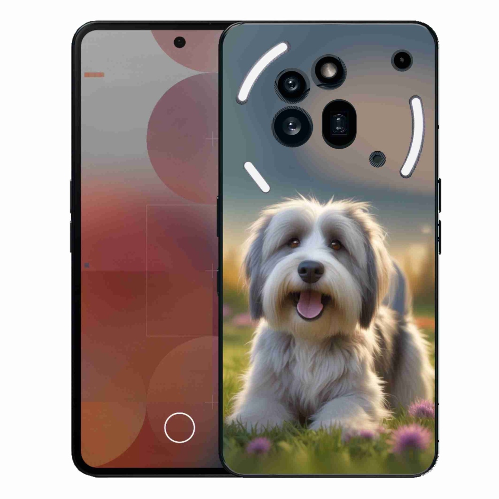 Gélový kryt mmCase na Nothing Phone (3a) Pro - roztomilý havanský psík