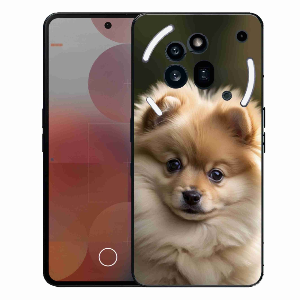 Gélový kryt mmCase na Nothing Phone (3a) Pre - roztomilý pomeranian 2