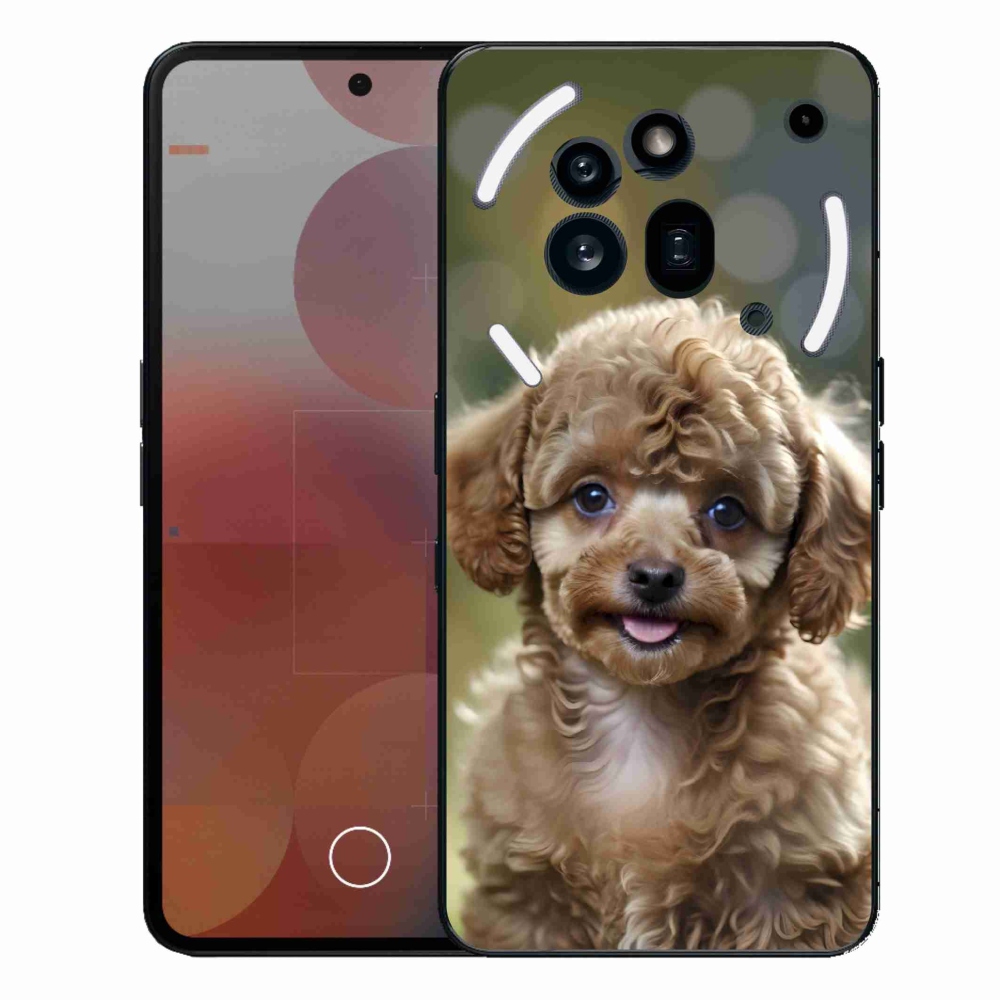 Gélový kryt mmCase na Nothing Phone (3a) Pre - roztomilý pudel