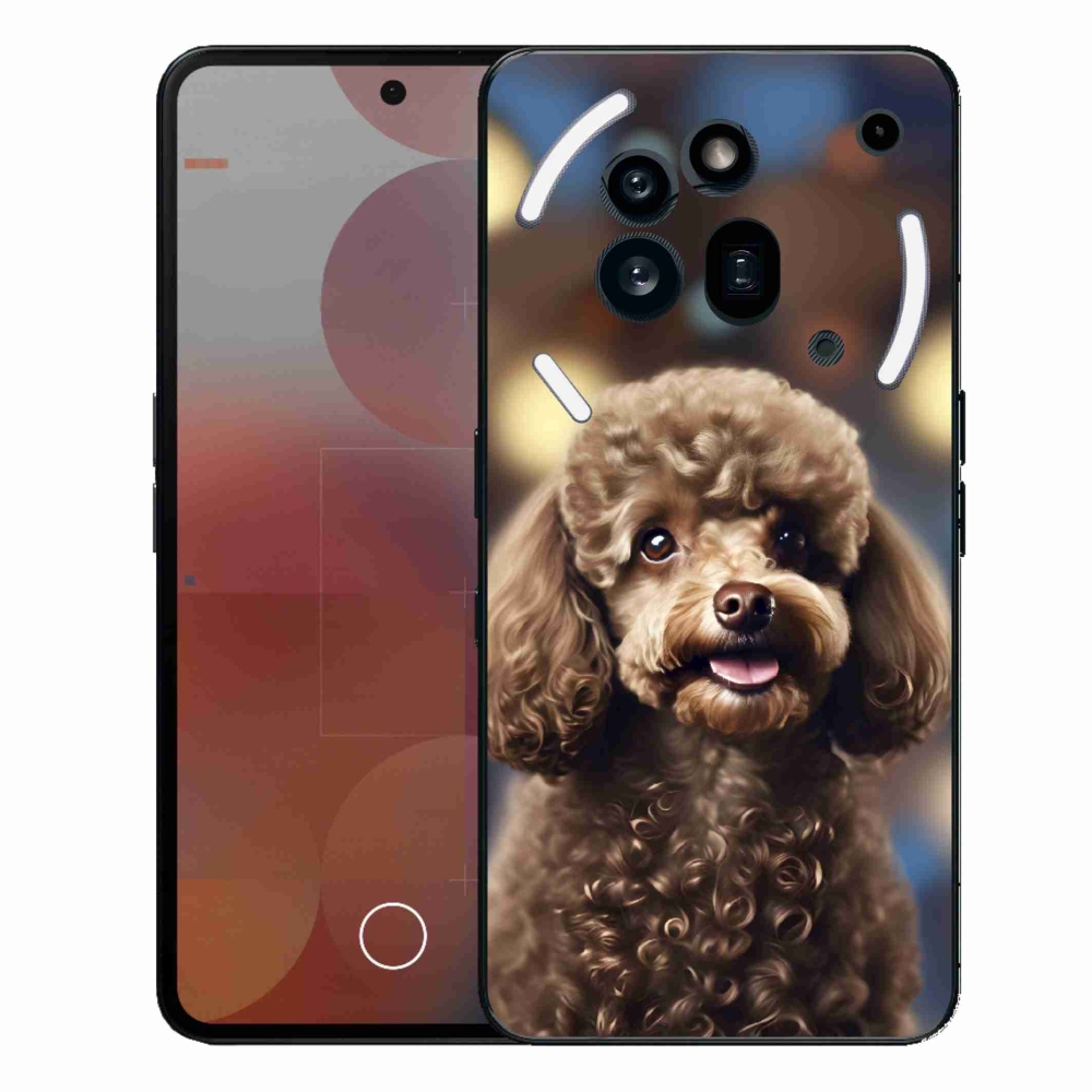 Gélový kryt mmCase na Nothing Phone (3a) Pre - roztomilý pudel
