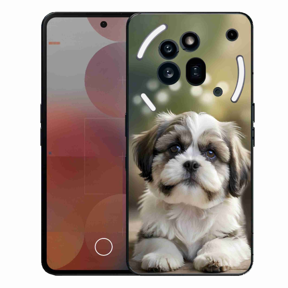 Gélový kryt mmCase na Nothing Phone (3a) Pre - roztomilý shih-tzu