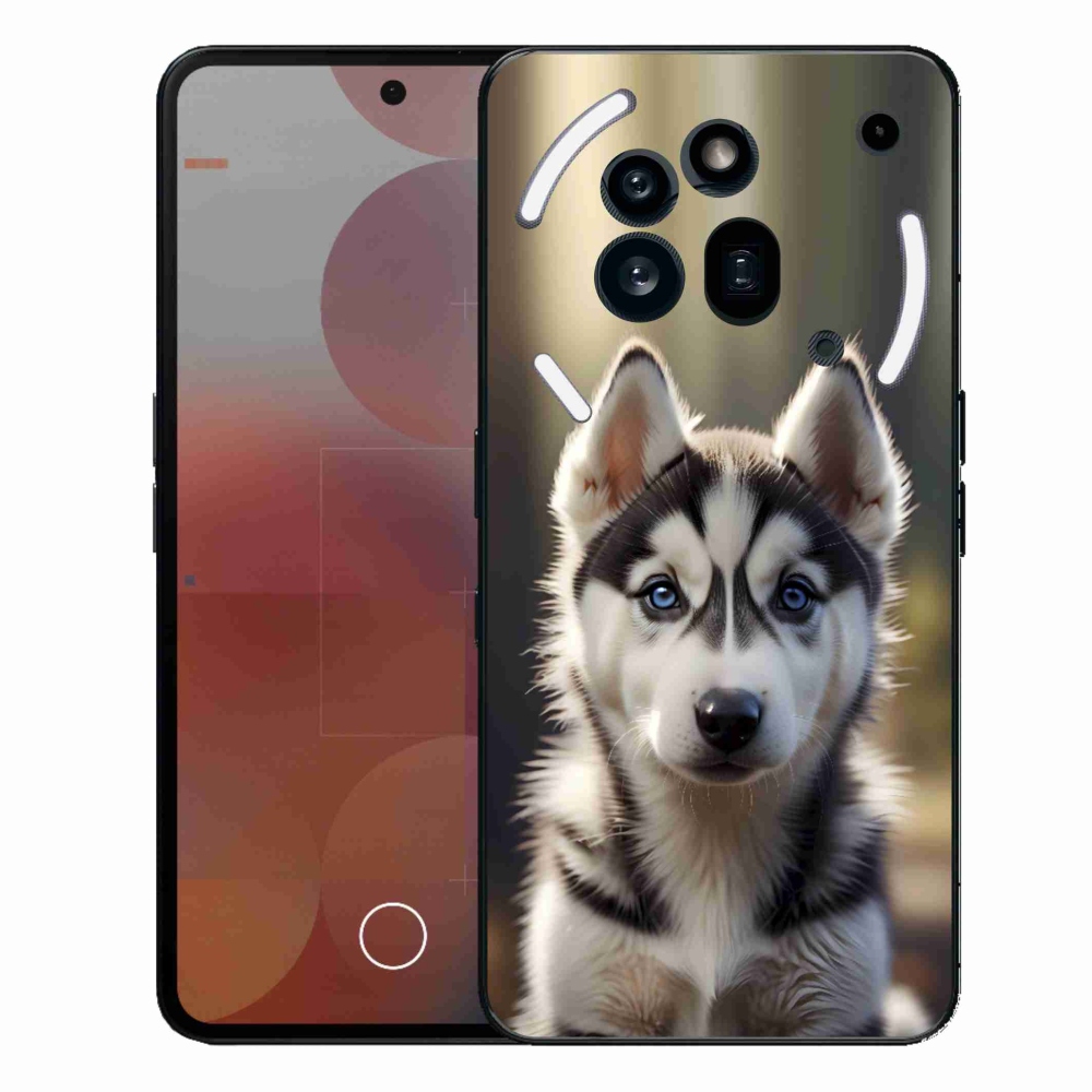 Gélový kryt mmCase na Nothing Phone (3a) Pro - roztomilý sibírsky husky